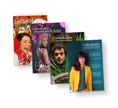 Cuatro portadas revista «CulturaLatina & Österreichische Kultur»